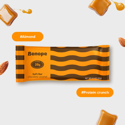 BENOPE Protein bar Chocolate caramel