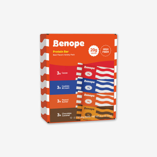 BENOPE Protein bar Best flavors pack